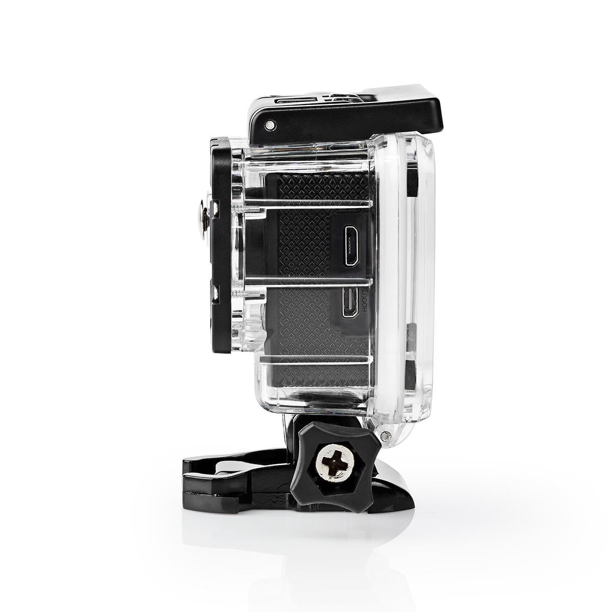 Action Camera | 4K@30fps | 16 MPixel | Waterproof up to: 30.0 m | 90 min | Wi-Fi | App available for: Android™ / IOS | Brackets included | Black