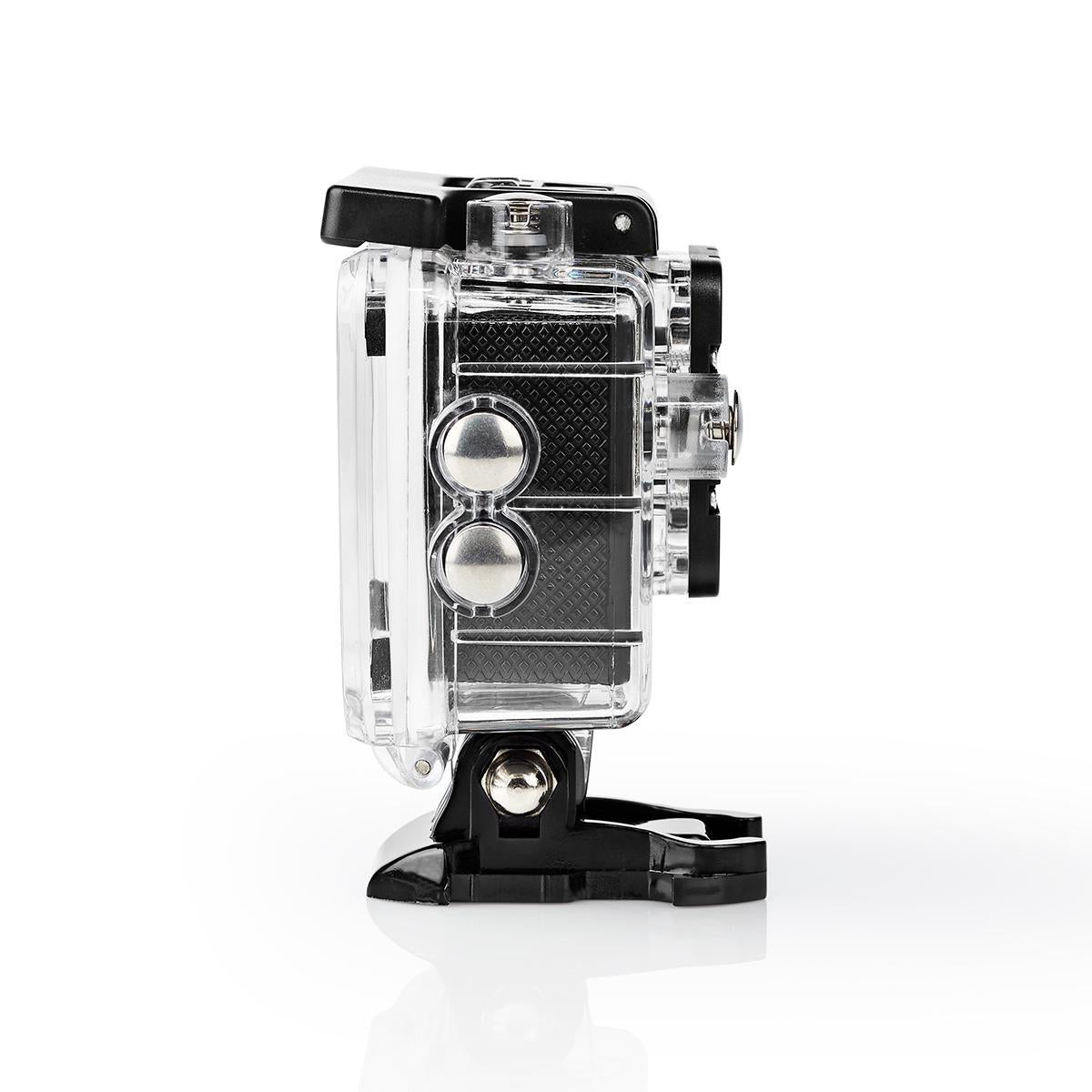 Action Camera | 4K@30fps | 16 MPixel | Waterproof up to: 30.0 m | 90 min | Wi-Fi | App available for: Android™ / IOS | Brackets included | Black