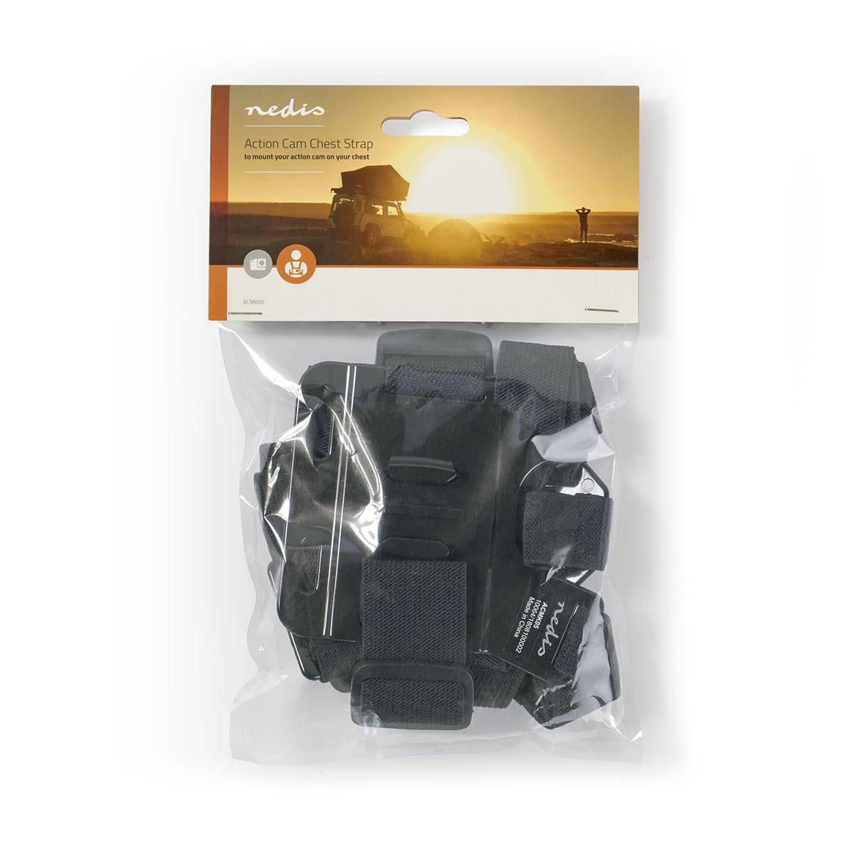 Action Camera Mount | Breast | Black