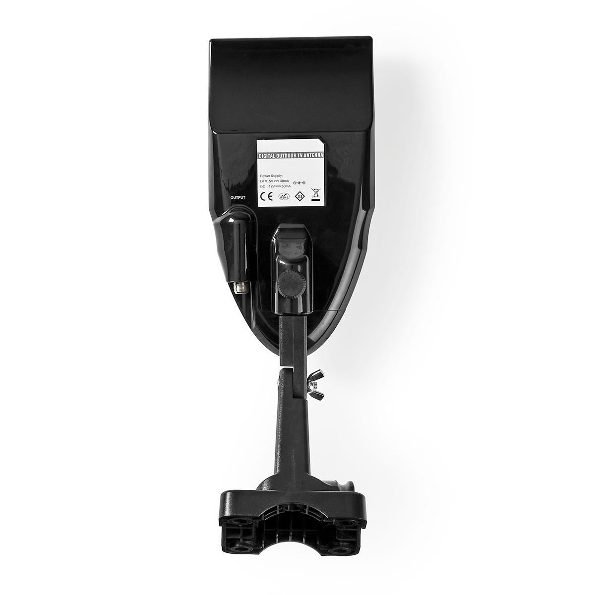 Active HDTV Antenna | Active | Connector type: F connector | FM / UHF / VHF | Reception area: 0-50 km | LTE700 | Gain: 40 dB | Black / White