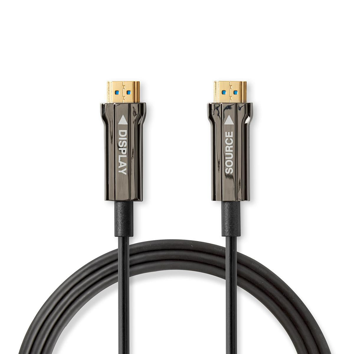Active Optical Ultra High Speed HDMI™ Cable with Ethernet | HDMI™ Connector | HDMI™ Connector | 8K@60Hz | 48 Gbps | 30.0 m | Round | PVC | Black | Gift Box