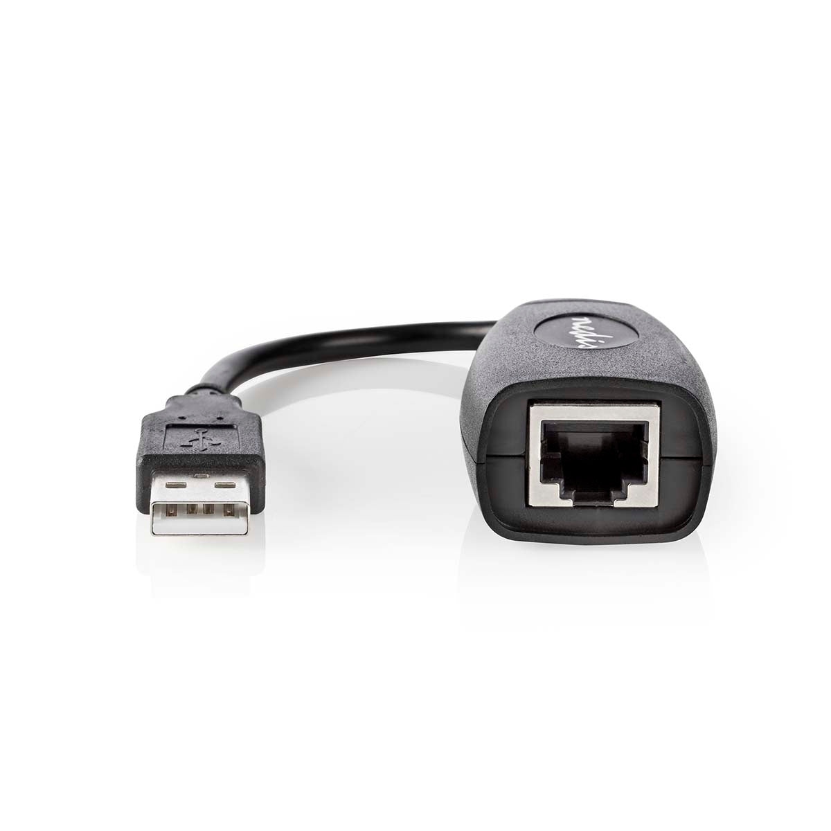 Active USB cable | USB 1.1 | USB-A Male | RJ45 Female | 12 Mbps | 0.20 m | Round | Nickel Plated | PVC | Copper | Box