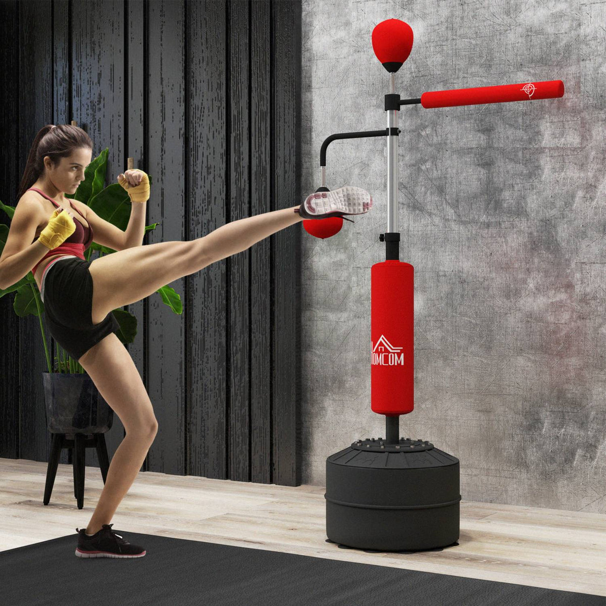Adjustable Freestanding Punching Bag Stand, 160-230 cm