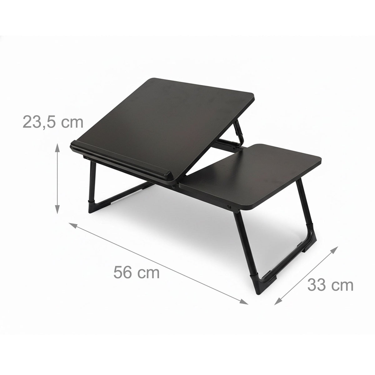 Adjustable Laptop Table – Foldable, Tilting Top