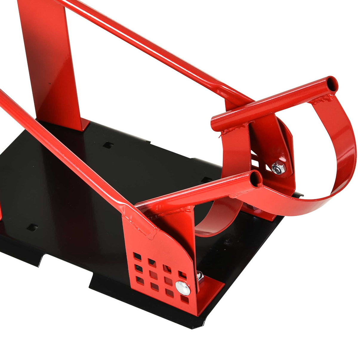 Adjustable Motorcycle Stand for 80-155mm Front Wheels, 450kg Capacity