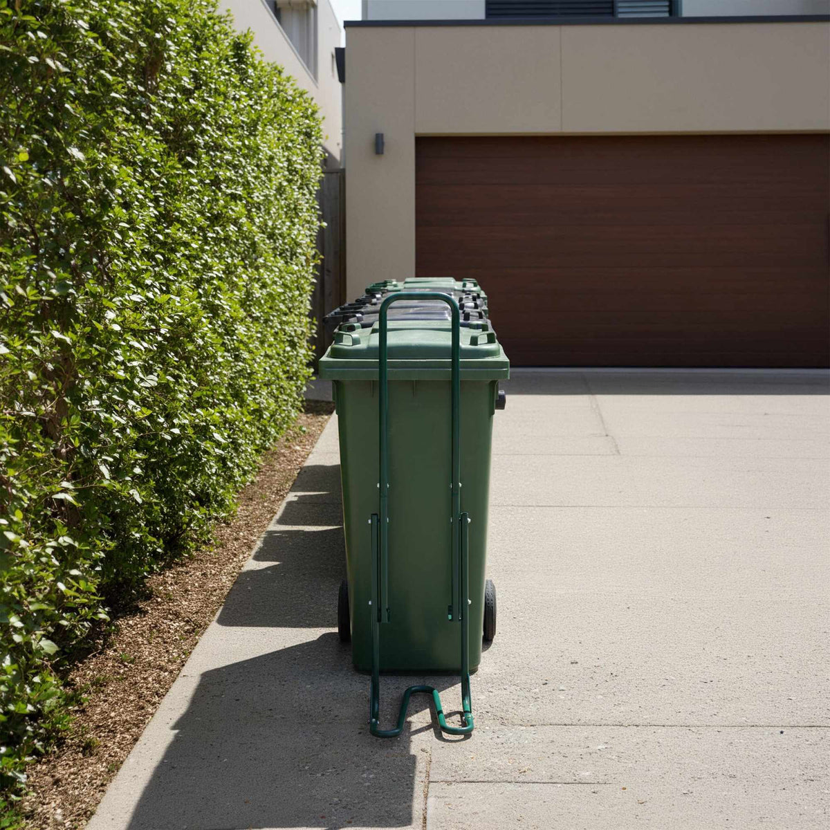 Adjustable Steel Bin Compactor for Waste Reduction