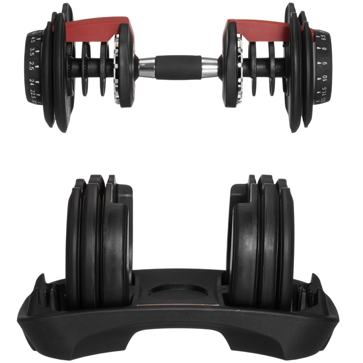Adjustable dumbbell 2.5-24 kg