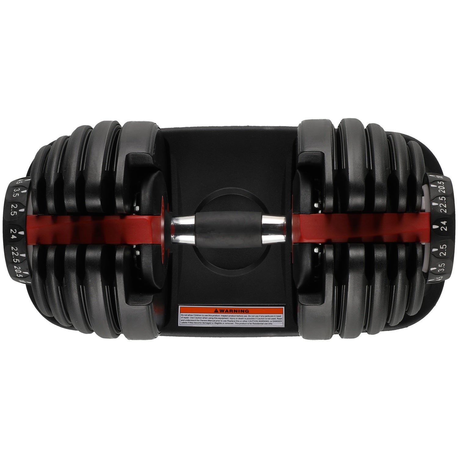 Adjustable dumbbell 2.5-24 kg