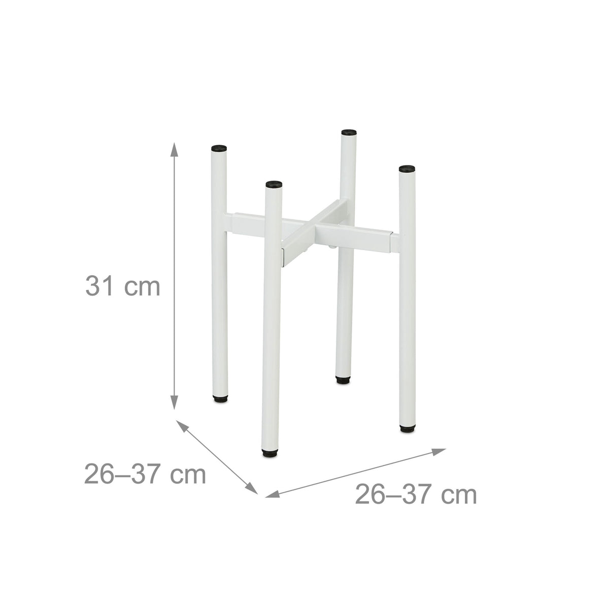 Adjustable plant stand Set of 2