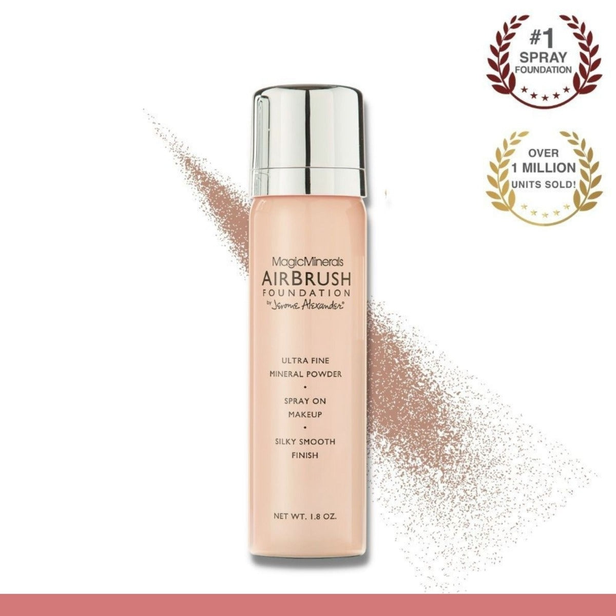 AirBrush Foundation 1pcs - Medium/Dark