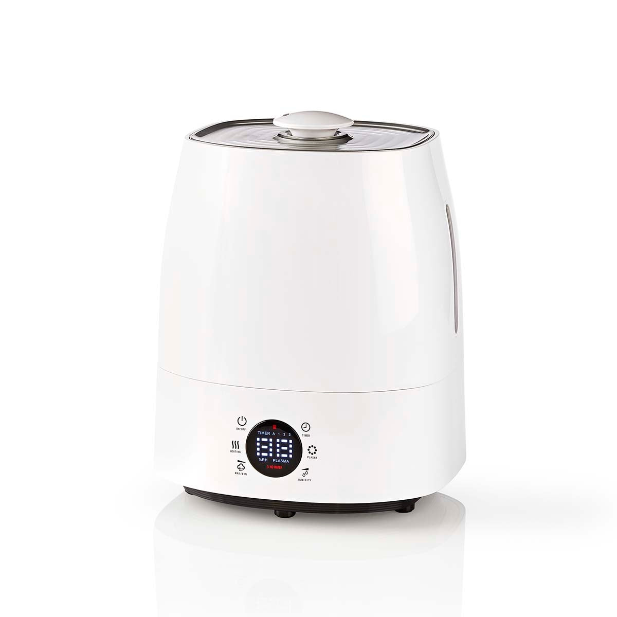 Air Humidifier | 110 W | With Cool and Warm Mist | 5.5 l | Hygrometer | Timer | Suitable for space up to: 50 m² | Grey / White