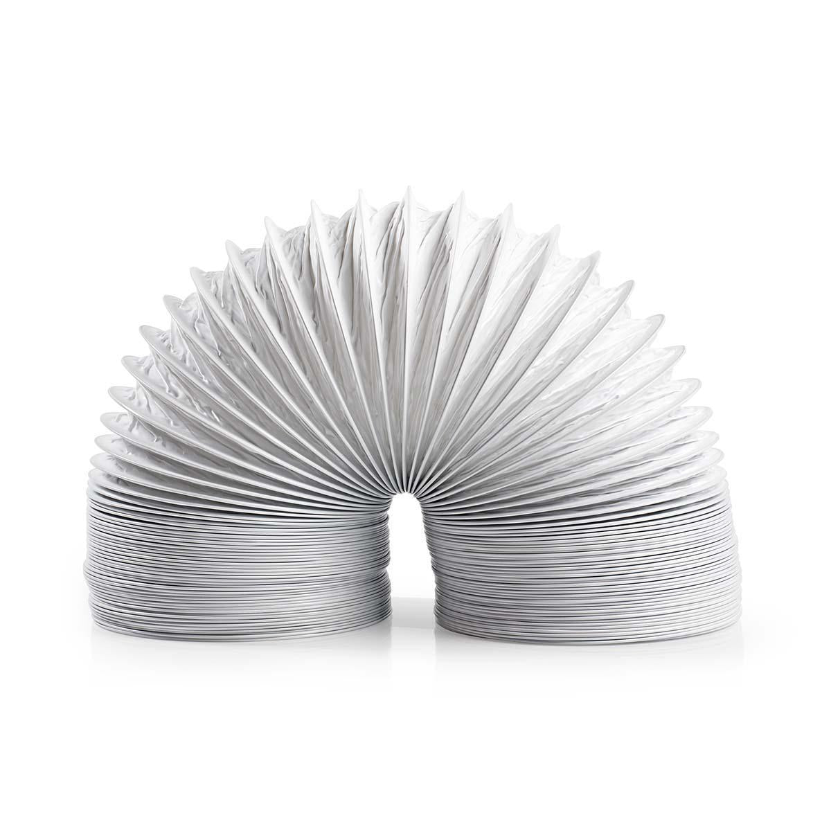 Air Outlet Hose PVC | 100 mm | 1.50 m | Fits: Air Ventilation / Tumble Dryers | White