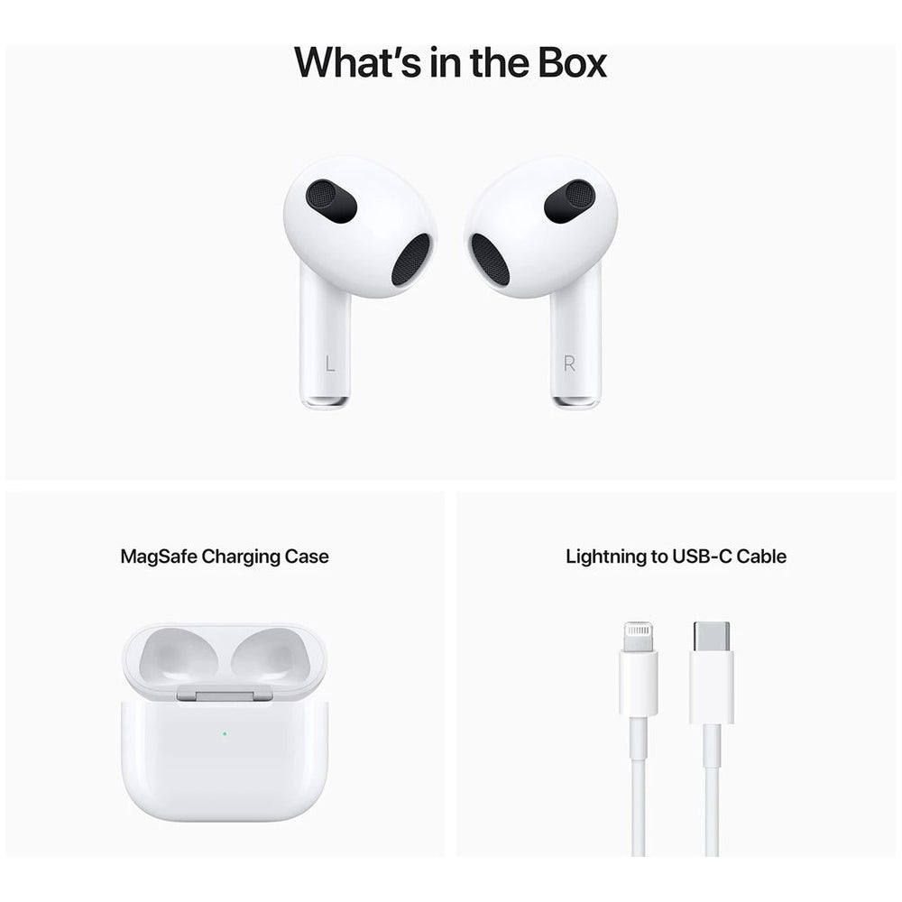 AirPods (3rd Generation) with MagSafe charging case