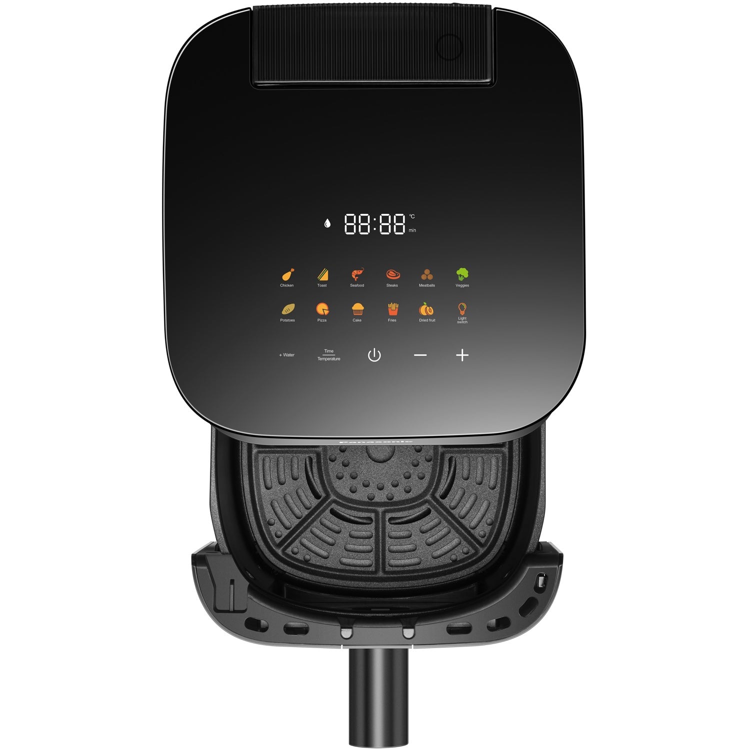 Airfryer 5L 1450W NF-CC500SXE Double Elements Touch, Lighting & Steam