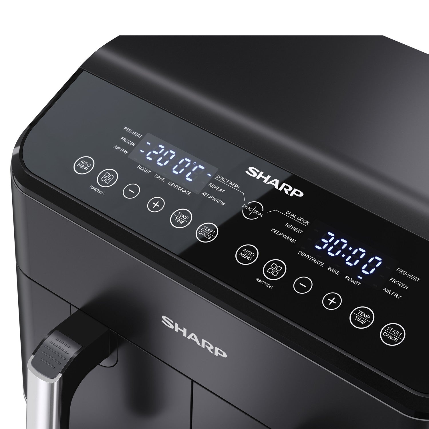 Airfryer Double 2X4L 2X1800W - AF-GD82AE-B