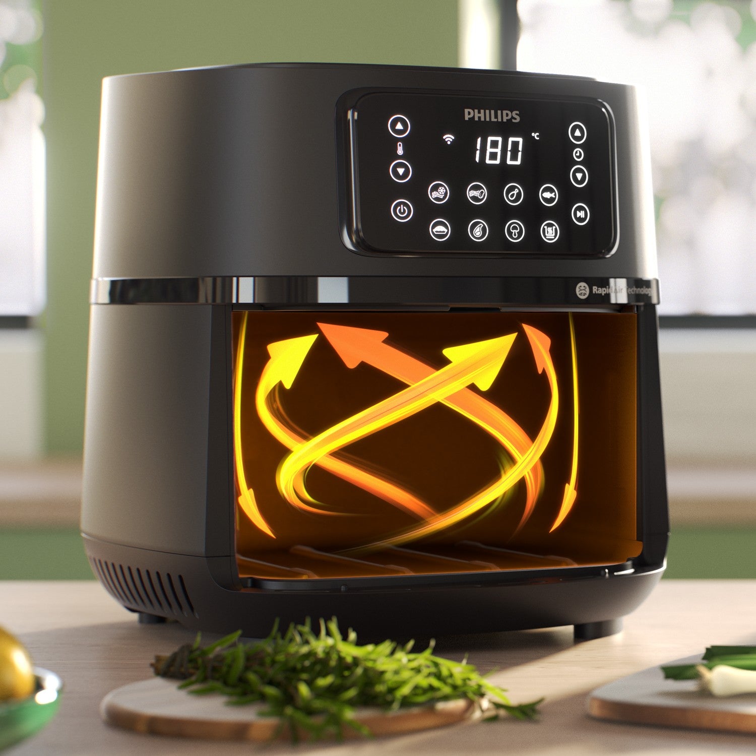 Airfryer HD9285/93 Cosmos XXXL Connected App WiFi