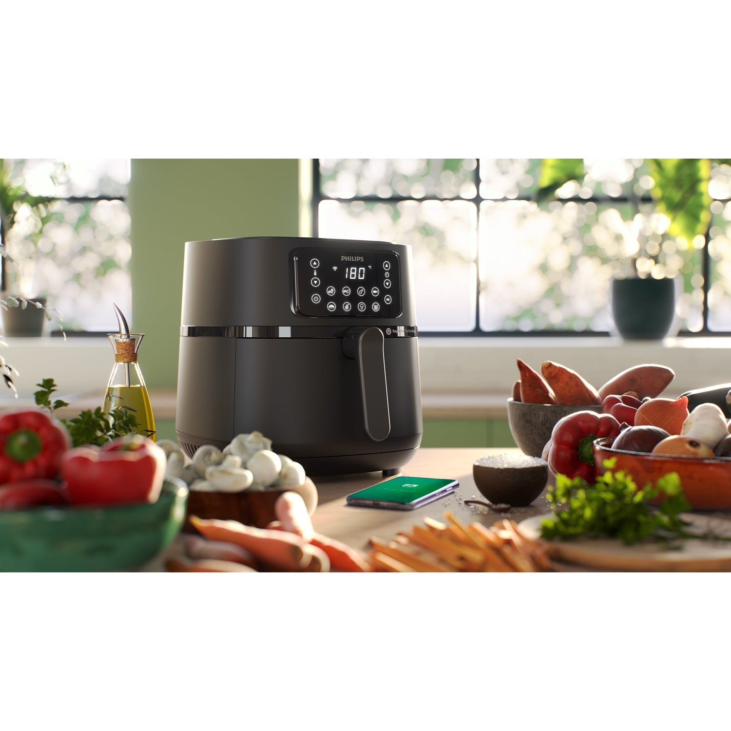 Airfryer HD9285/93 Cosmos XXXL Connected App WiFi