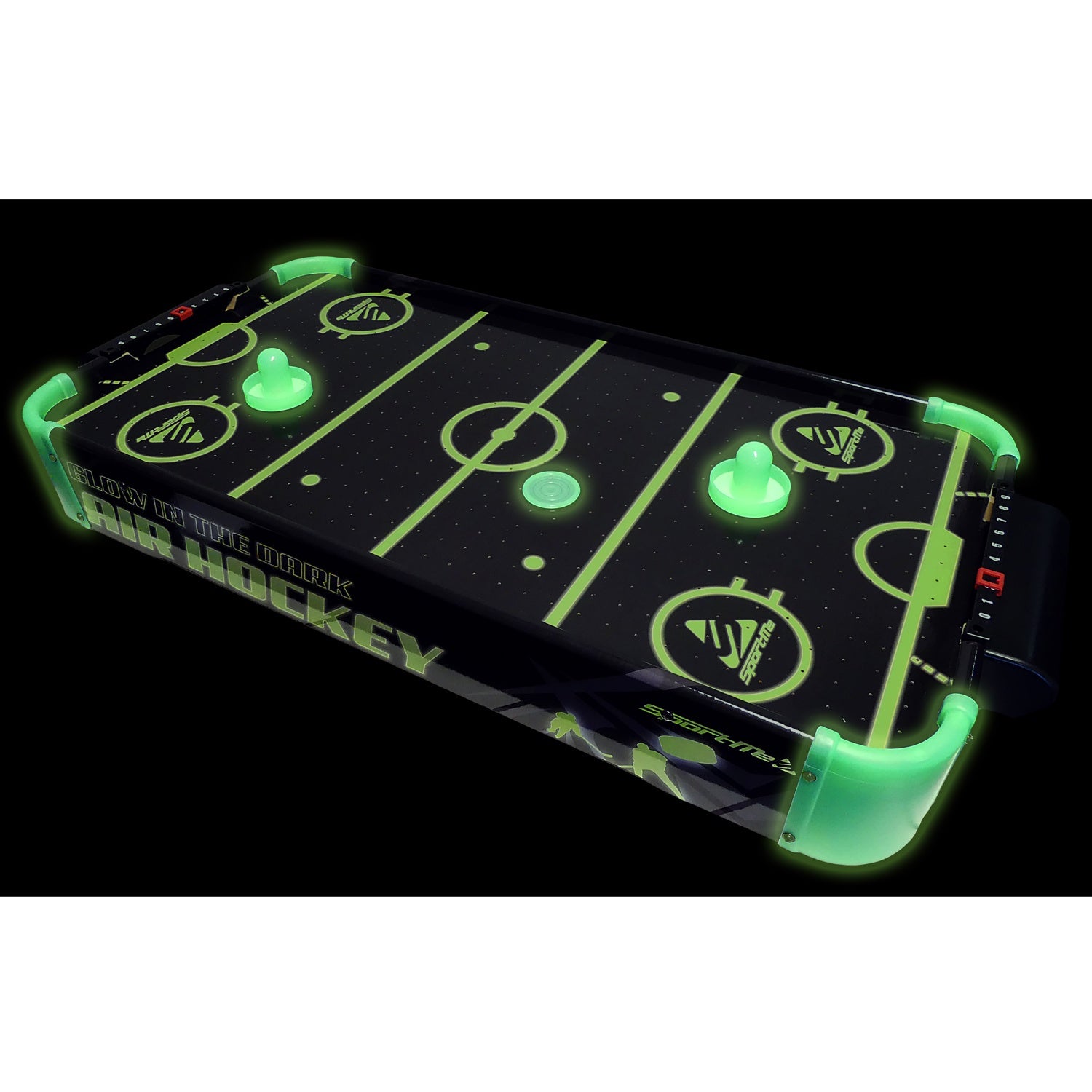 Air hockey game Glow in the Dark