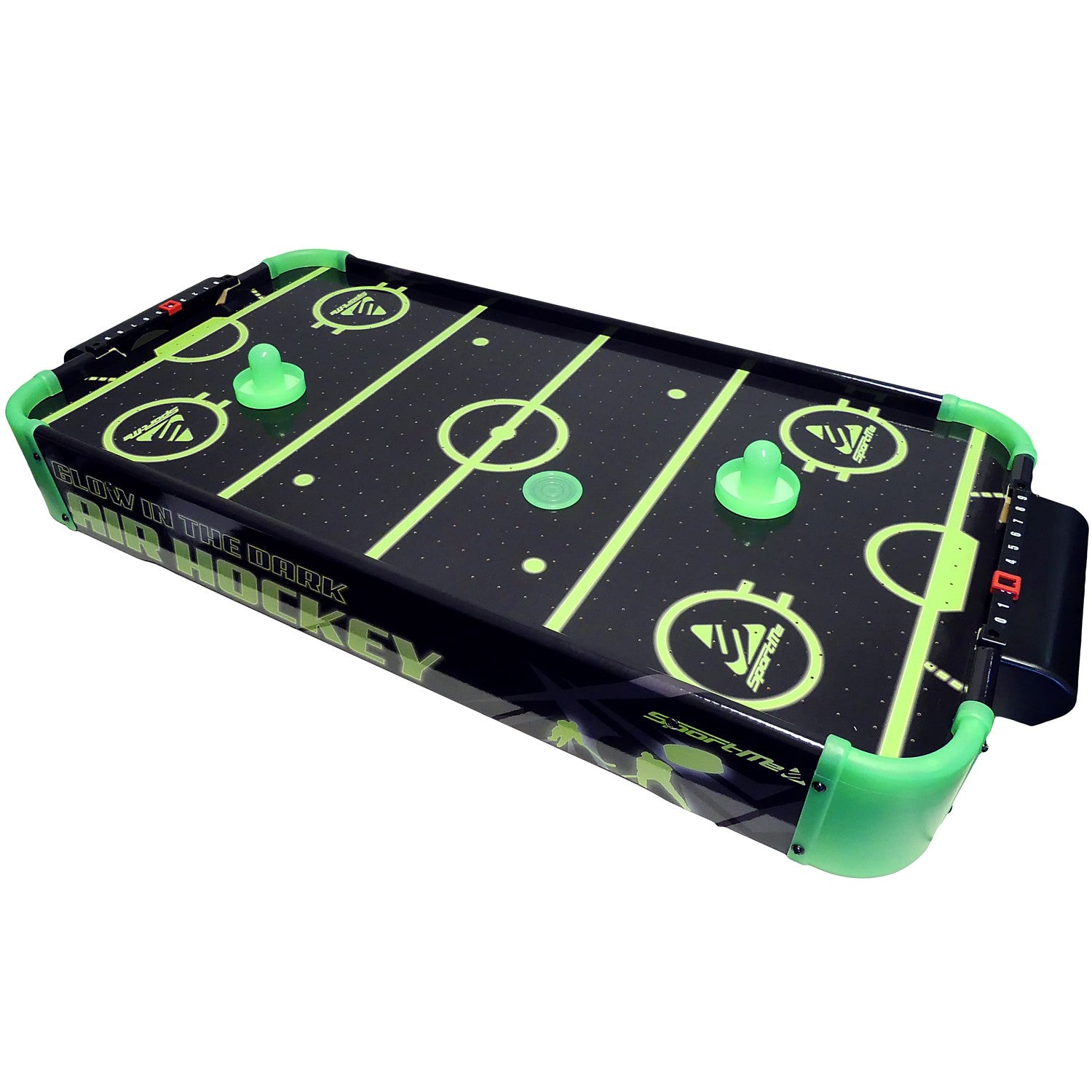 Air hockey game Glow in the Dark