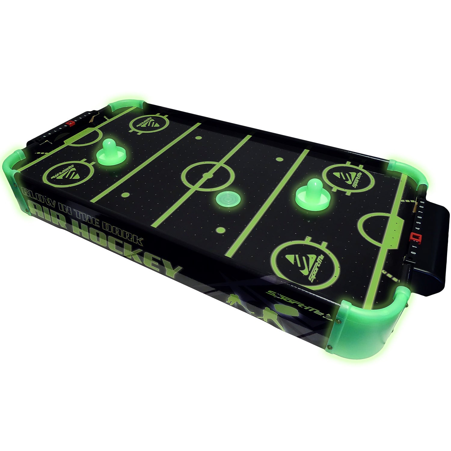 Air hockey game Glow in the Dark