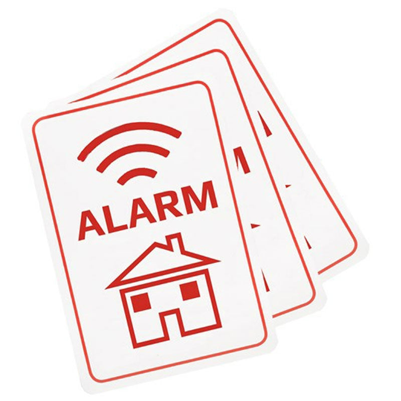 Alarm label 3 pcs/pack