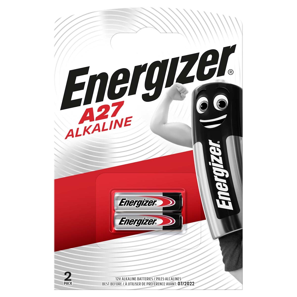 Alkaline Batteries 27A | 12 V| 27 mAh | 2-Blister