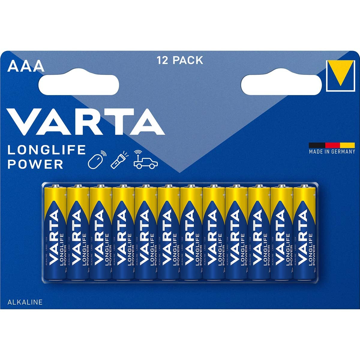 Alkaline Battery AAA | 1.5 V DC | 12-Blister