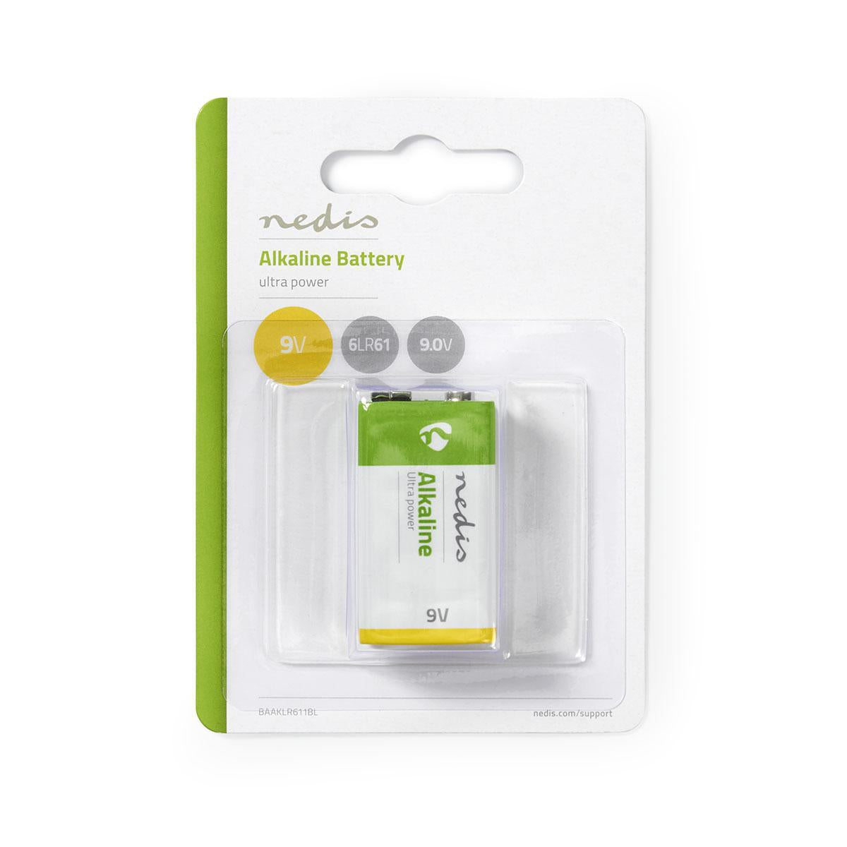 Alkaline battery 9V | 6LR61 | 1-Blister