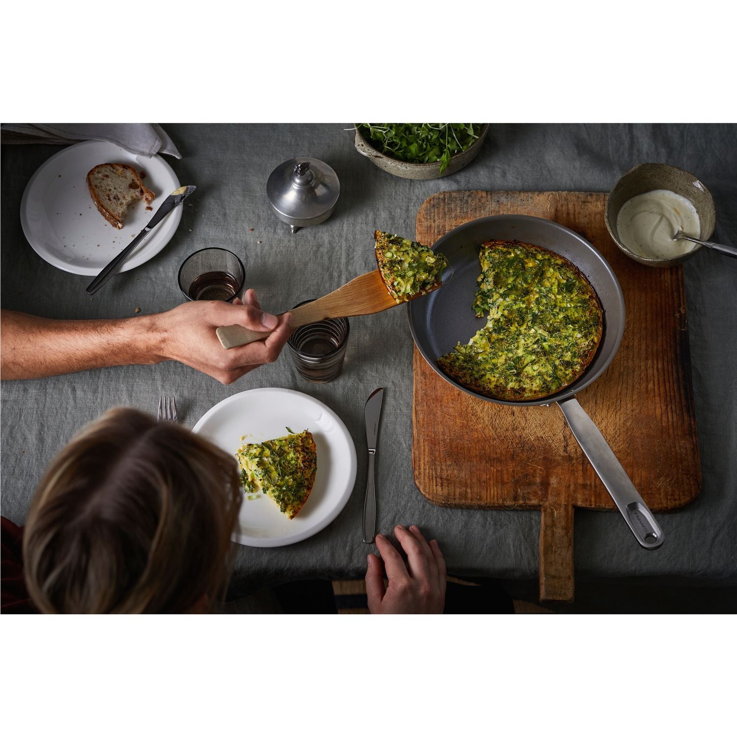 All Steel frying pan 24 cm