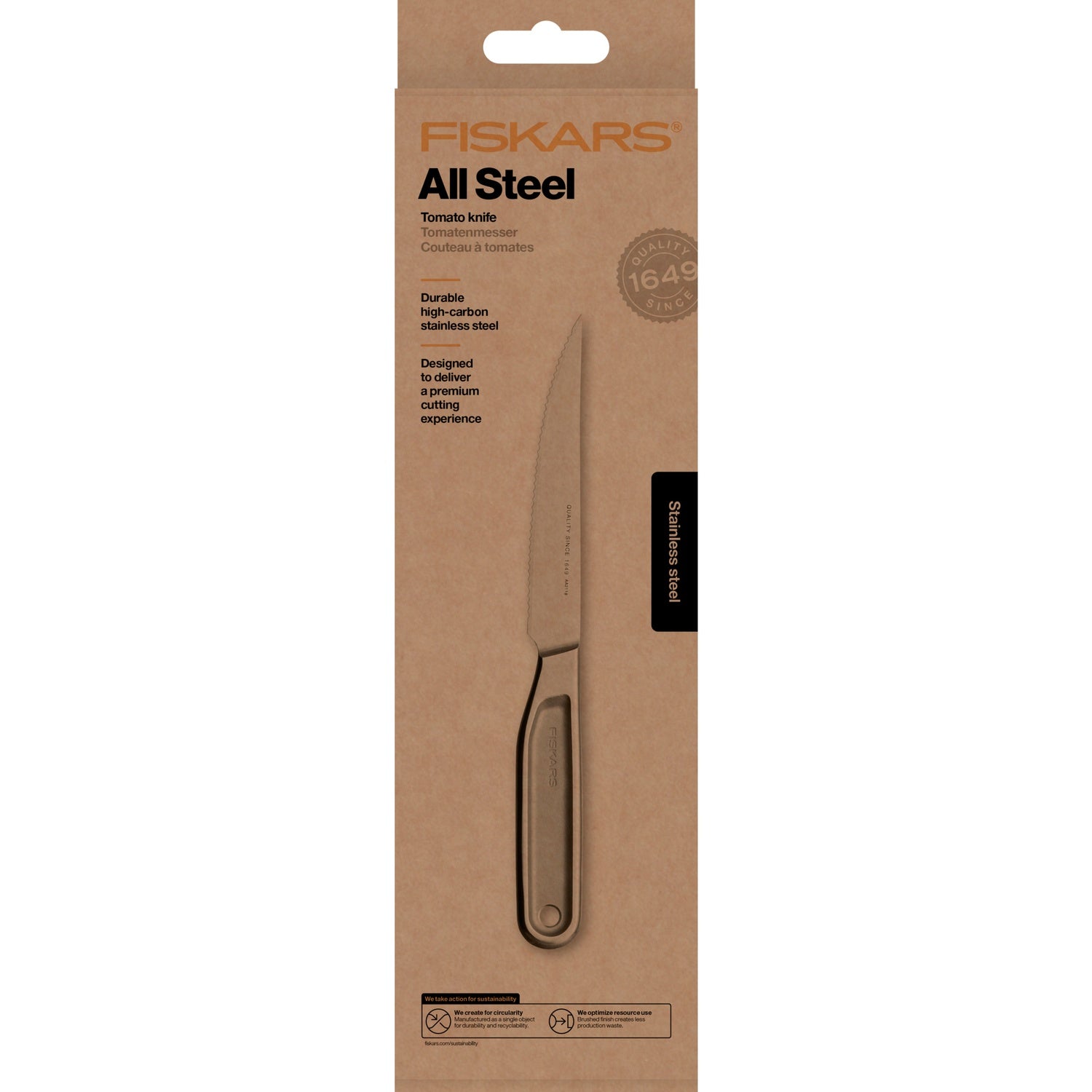 All Steel tomato knife 12 cm