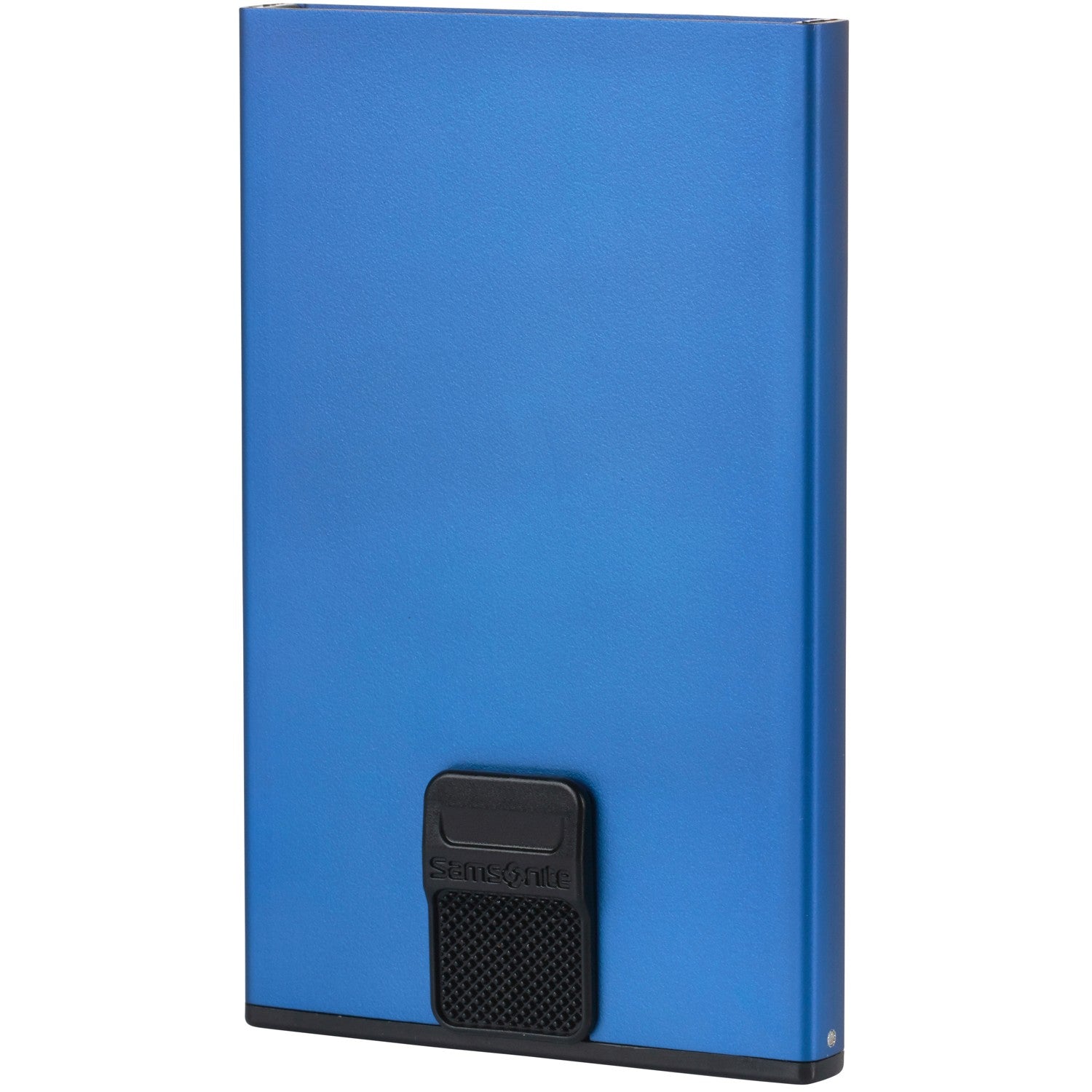 Alu Fit Wallet with RFID Blue