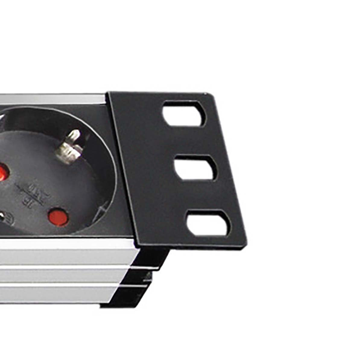 Alu-Line 19" socket 9-way Black TYPE F