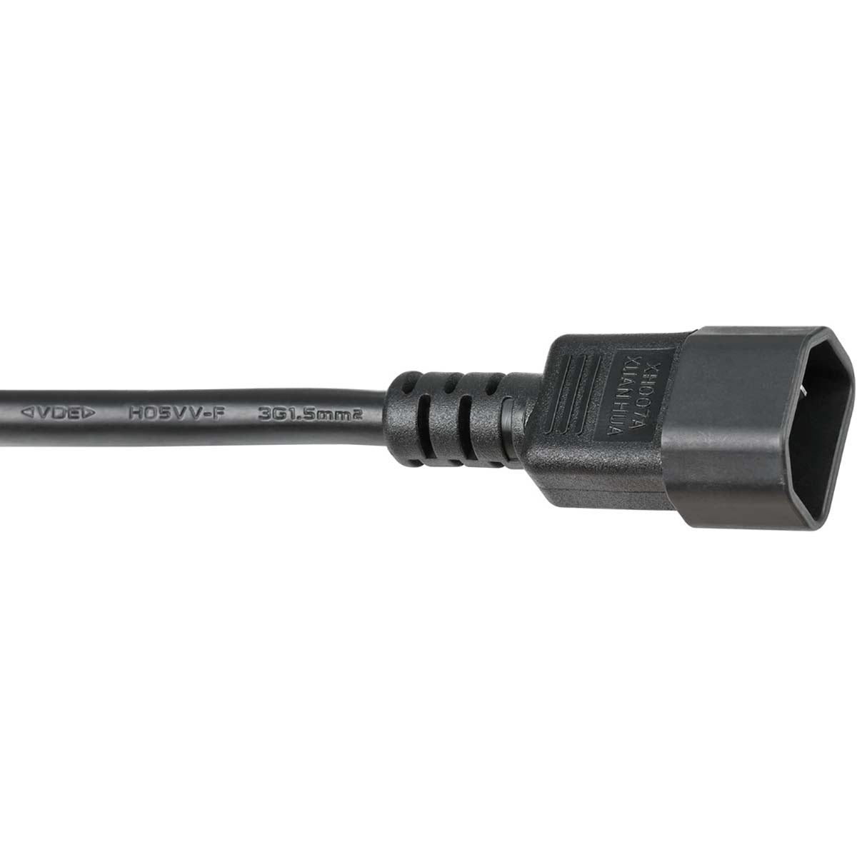 Alu-Line 8-way 19" Outlet for junction boxes PG Plug 2.00 m Black/Red C14