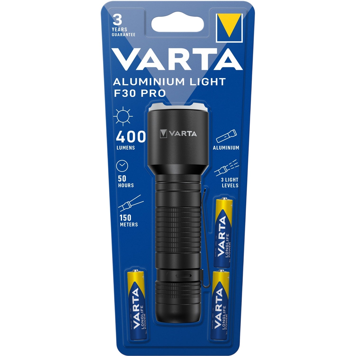 Aluminum Light F30 Pro Flashlight 400 lm