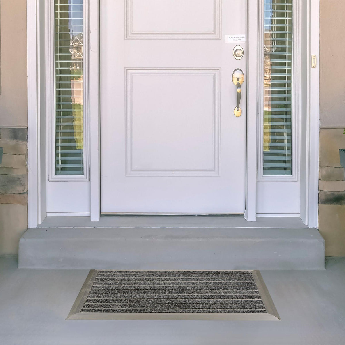 Aluminum doormat