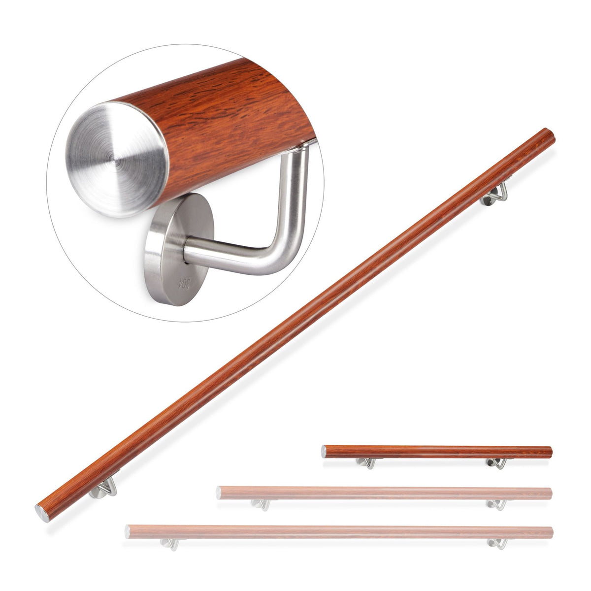 Aluminum handrail