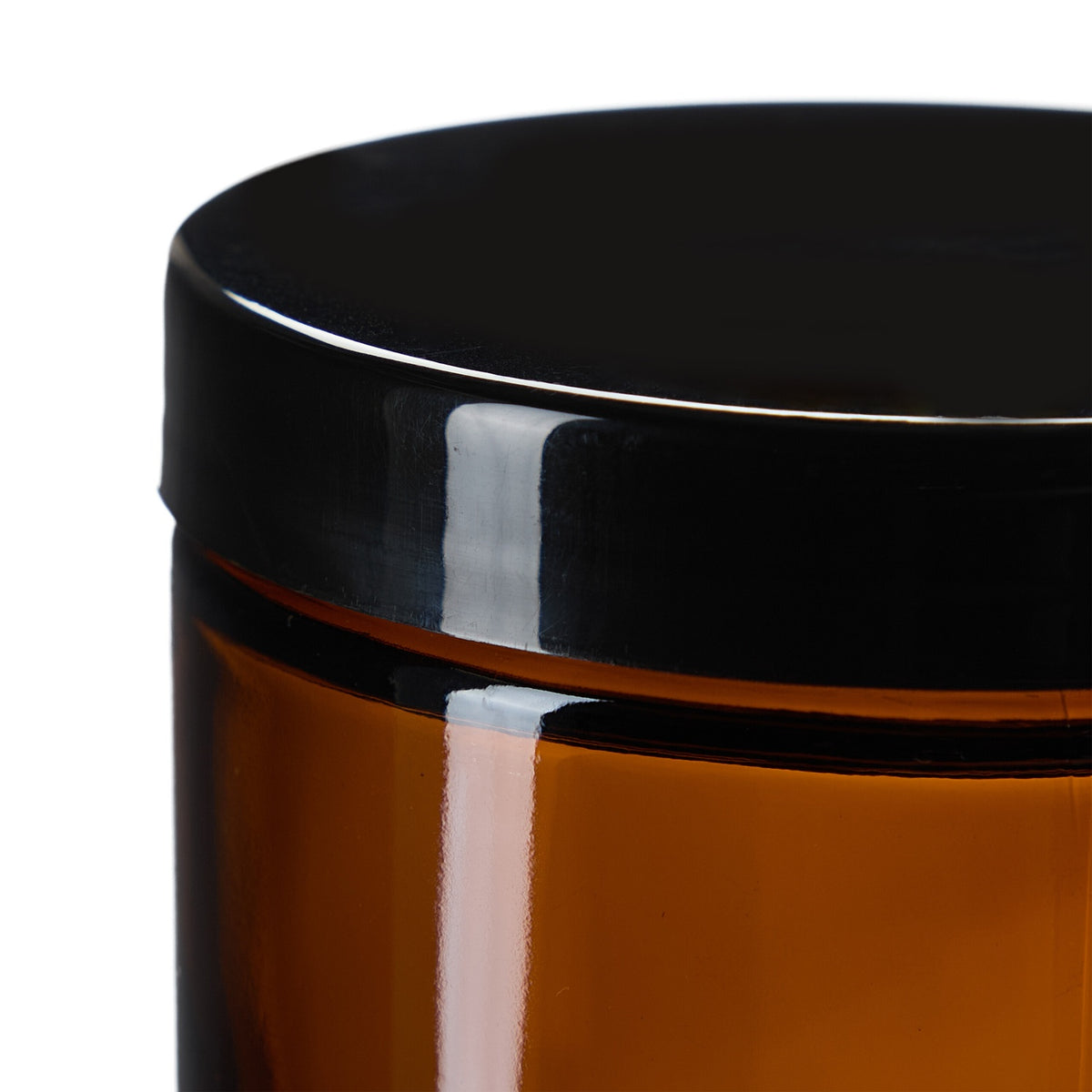 Amber Glass Jars, 12-Pack – UV Protection, Leak-Proof