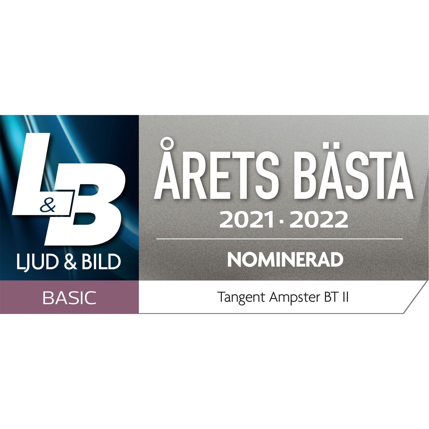 Ampster II Stereo amplifier with bluetooth