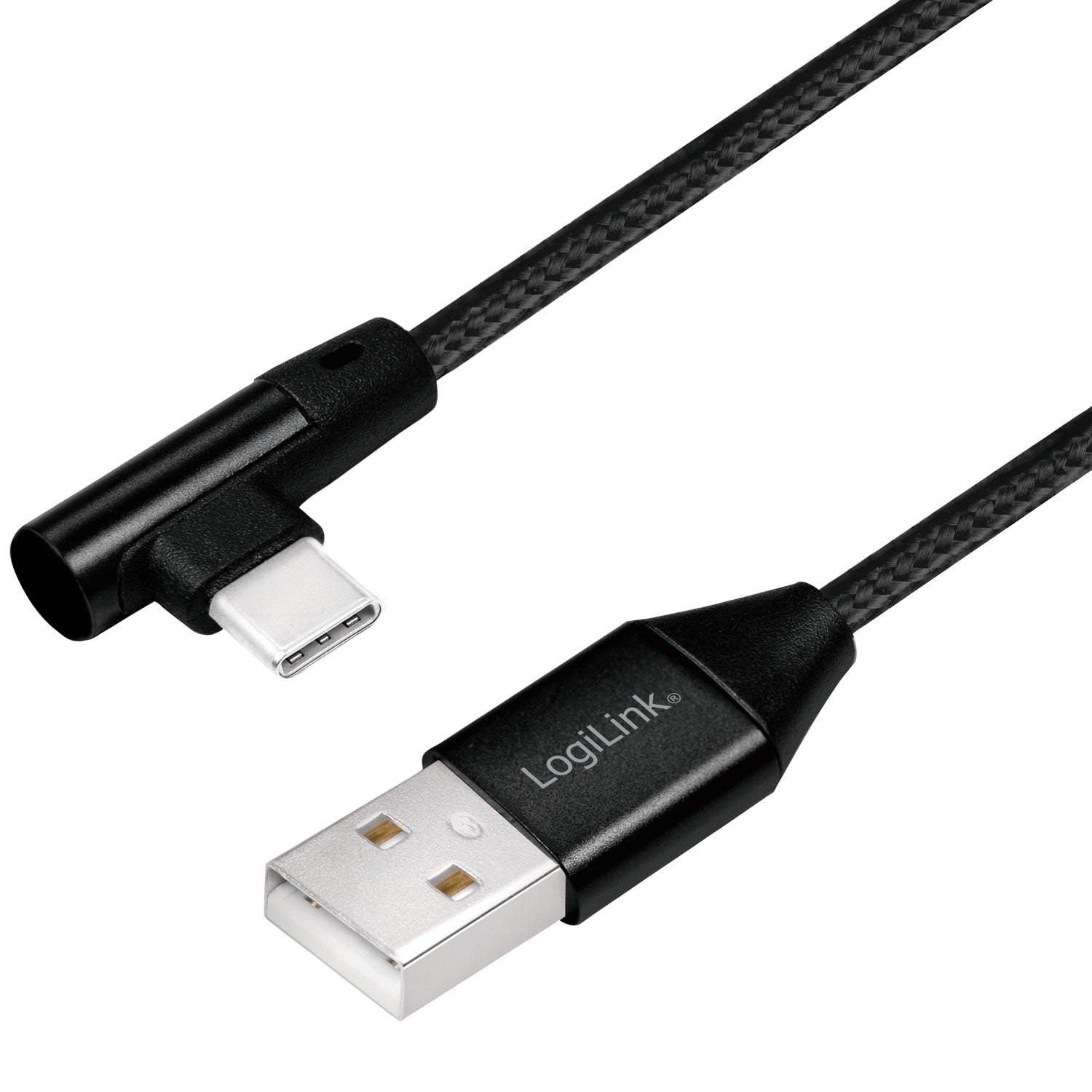 Angled USB-C cable USB 2.0 Max 15W 0.3m
