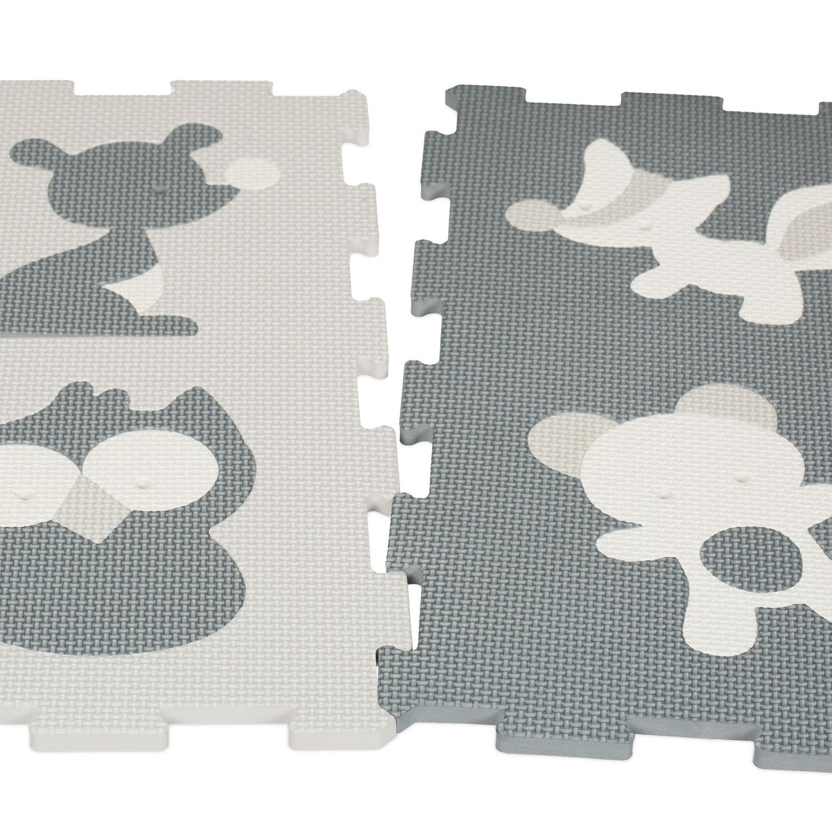 Animal Puzzle Mat – Foam, 6 Mats, 12 Edges