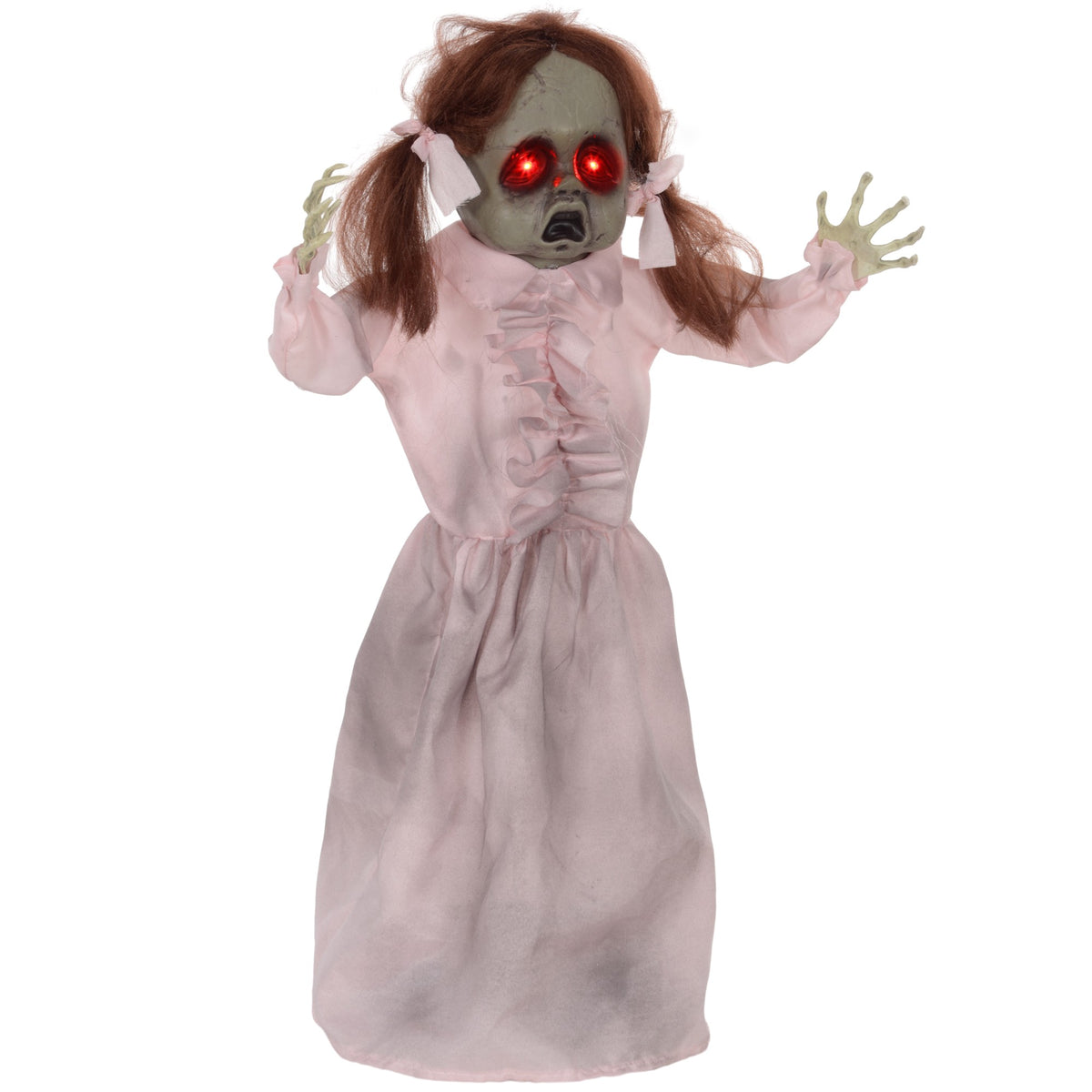 Animated Halloween Doll, Sound & Touch Activated, 76 cm