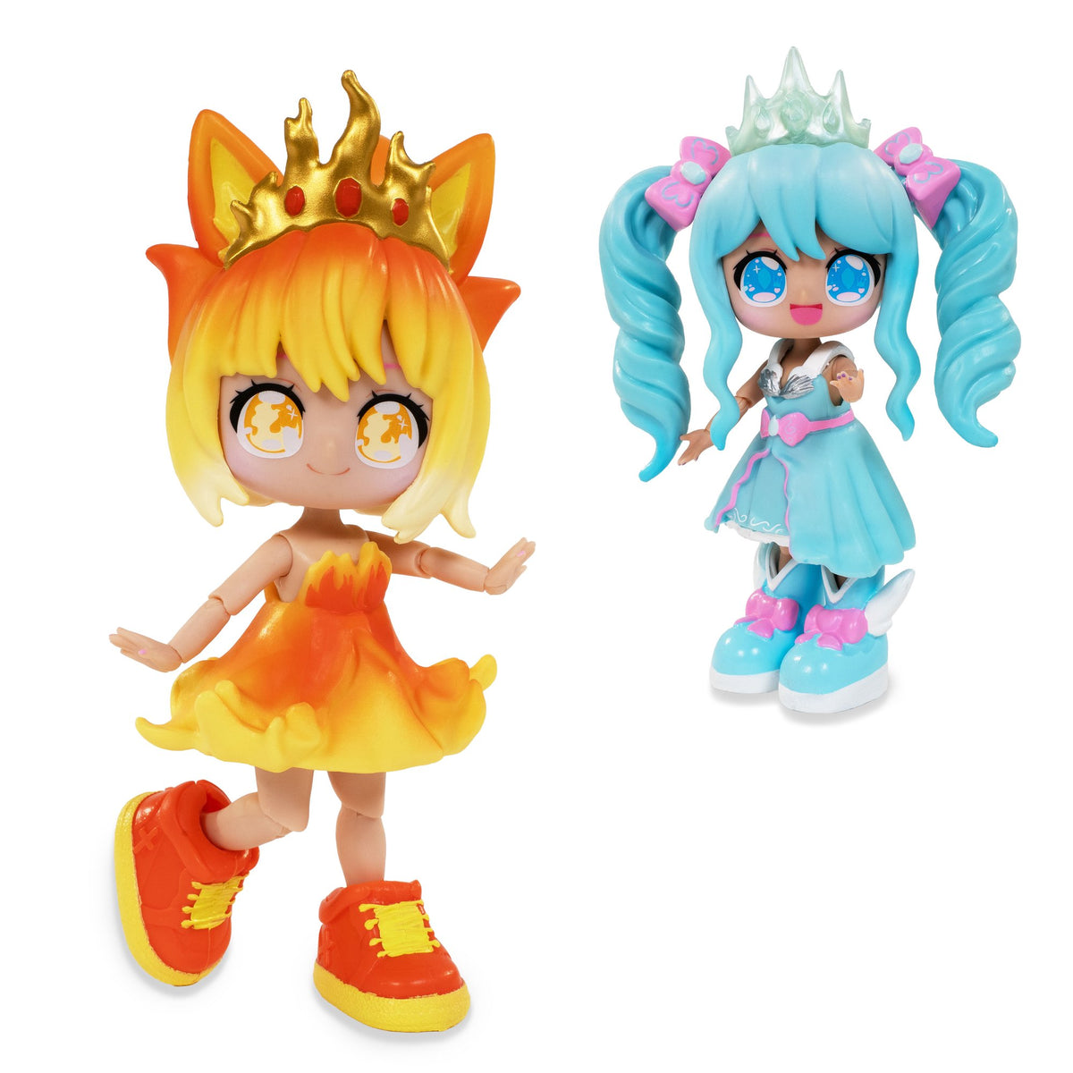 Anime-Inspired Doll Set with 32 Style Combinations