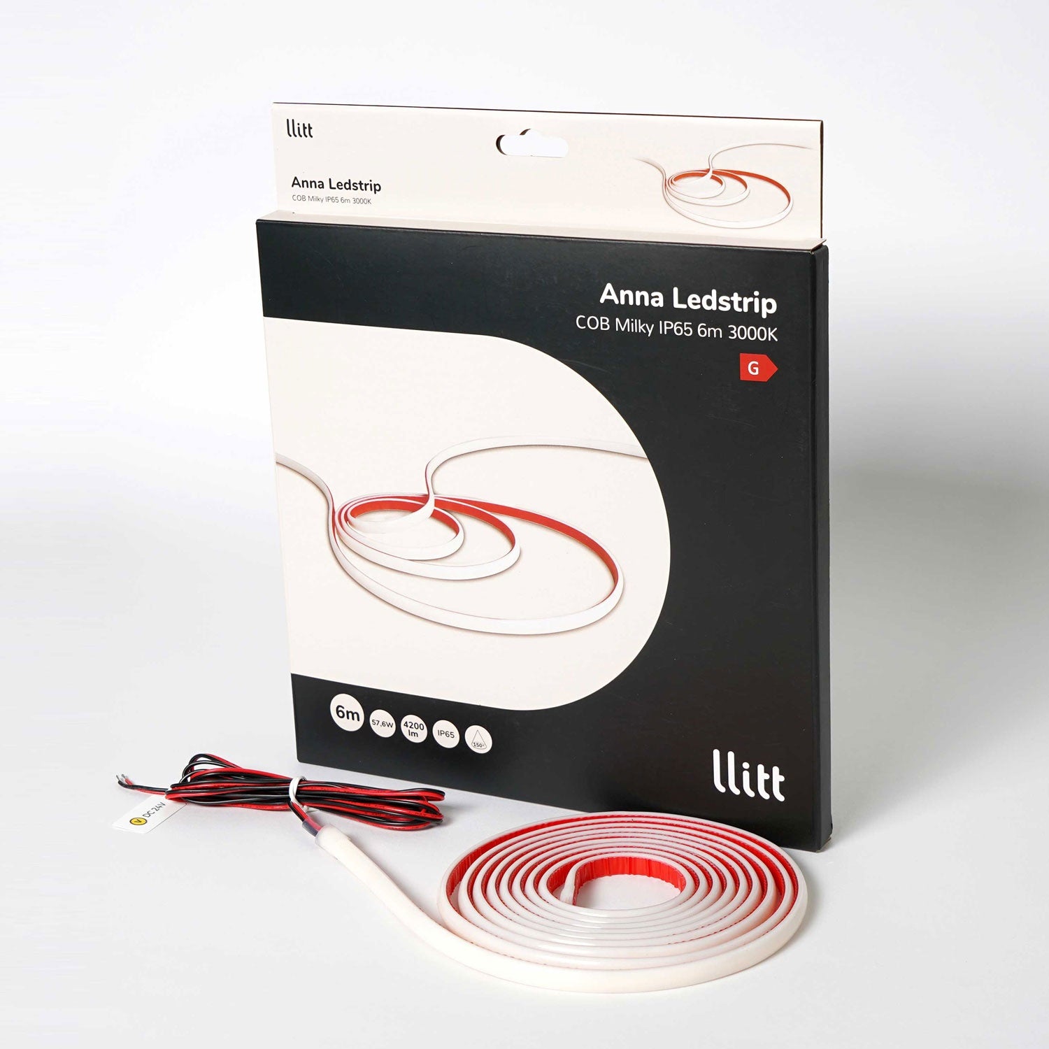 Anna Ledstrip COB-LED Milky without transformer IP65 6m?? 3000K???