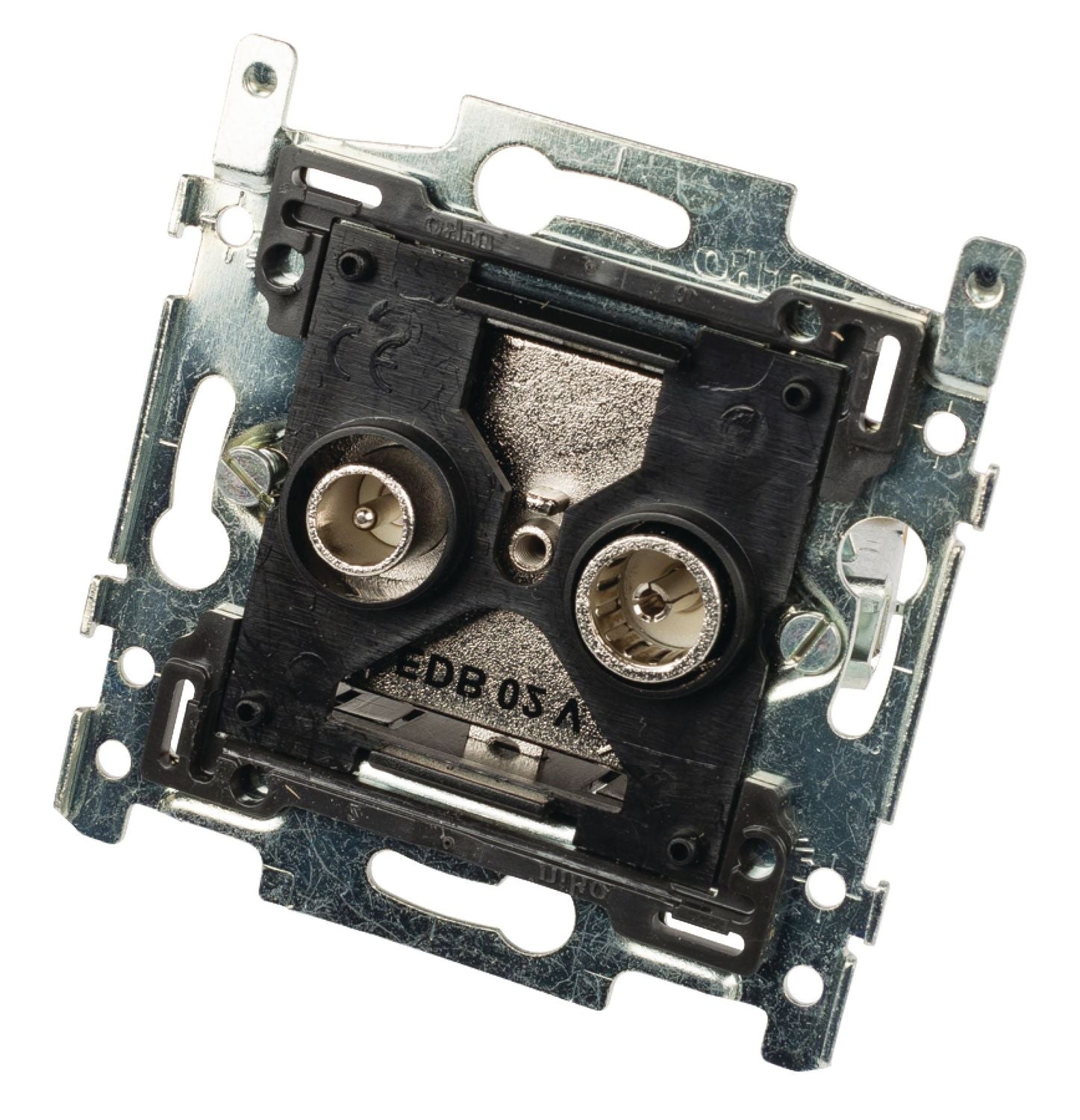 Antenna Wall Box Bypass 1.5 dB Black/Silver