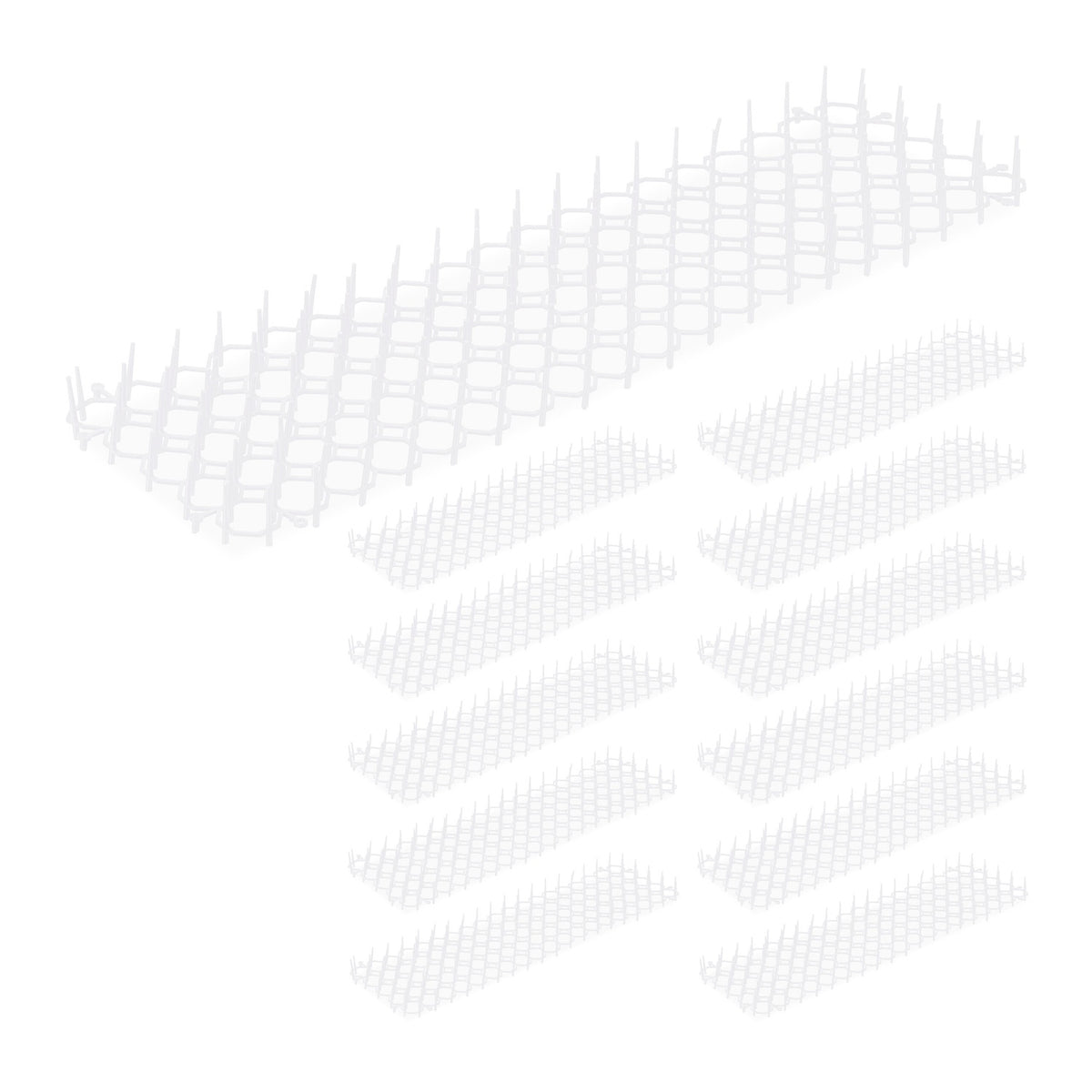 Anti Cat Spike Mats, Set of 12 – Garden Animal Deterrent