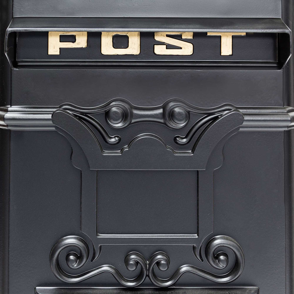 Antique Style Freestanding Mailbox, Cast Aluminium