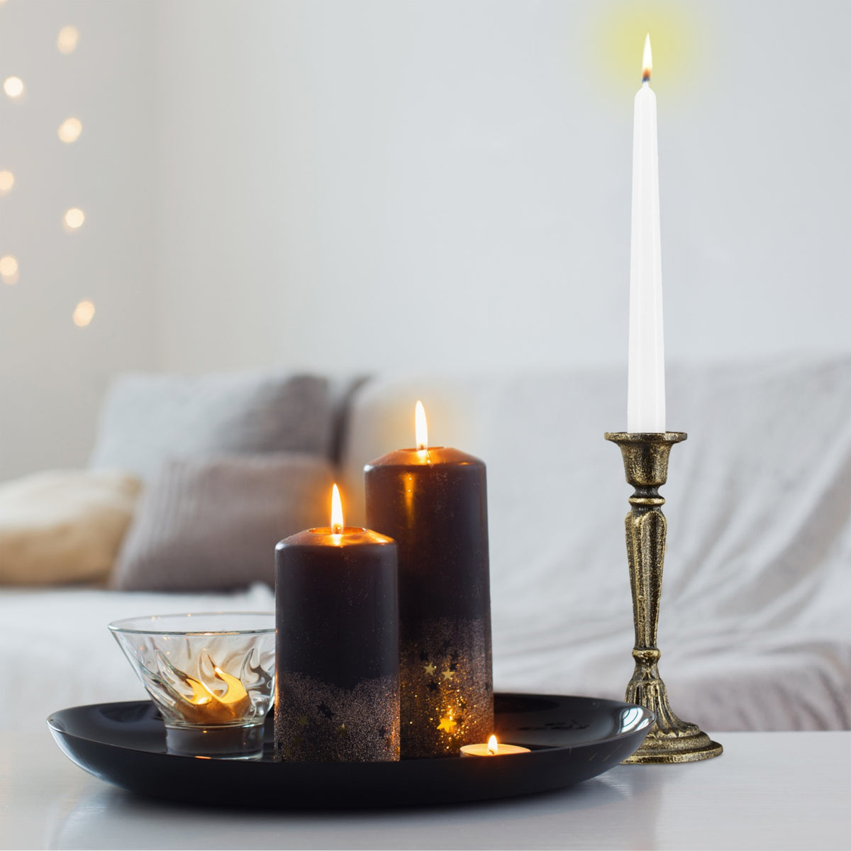 Antique candlestick