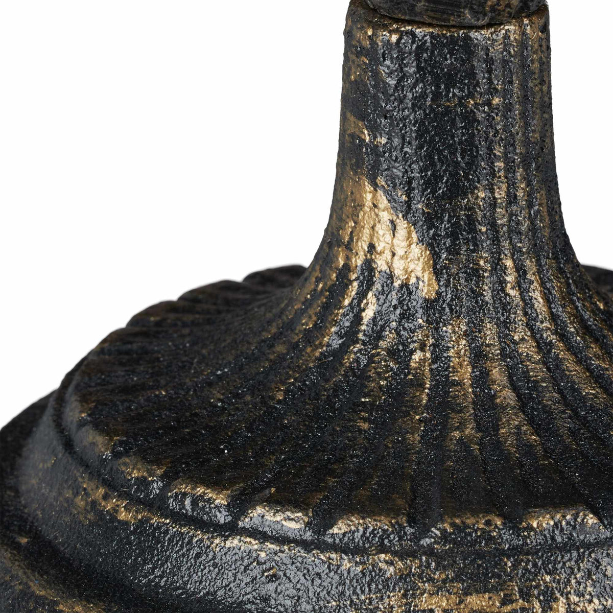 Antique cast iron bird bath