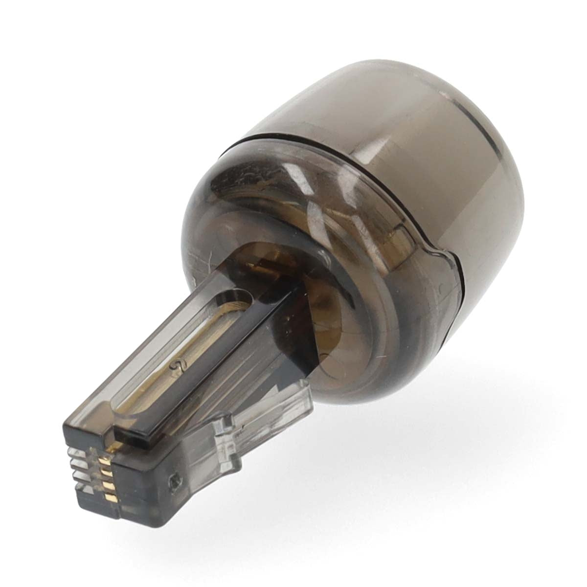 Anti-twist Telecom cable adapter | Connector type: RJ10 | Adapter Type: Adapter | PVC | Black / Transparent