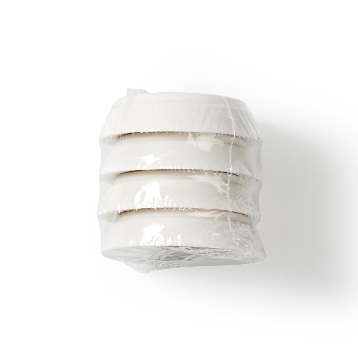 Anti vibration damper | Fits: Universal | 4 pcs. | White | Plastic